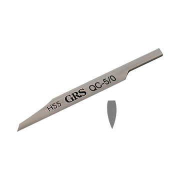 GRS® QC Gravers - Point Onglette, #5/0
