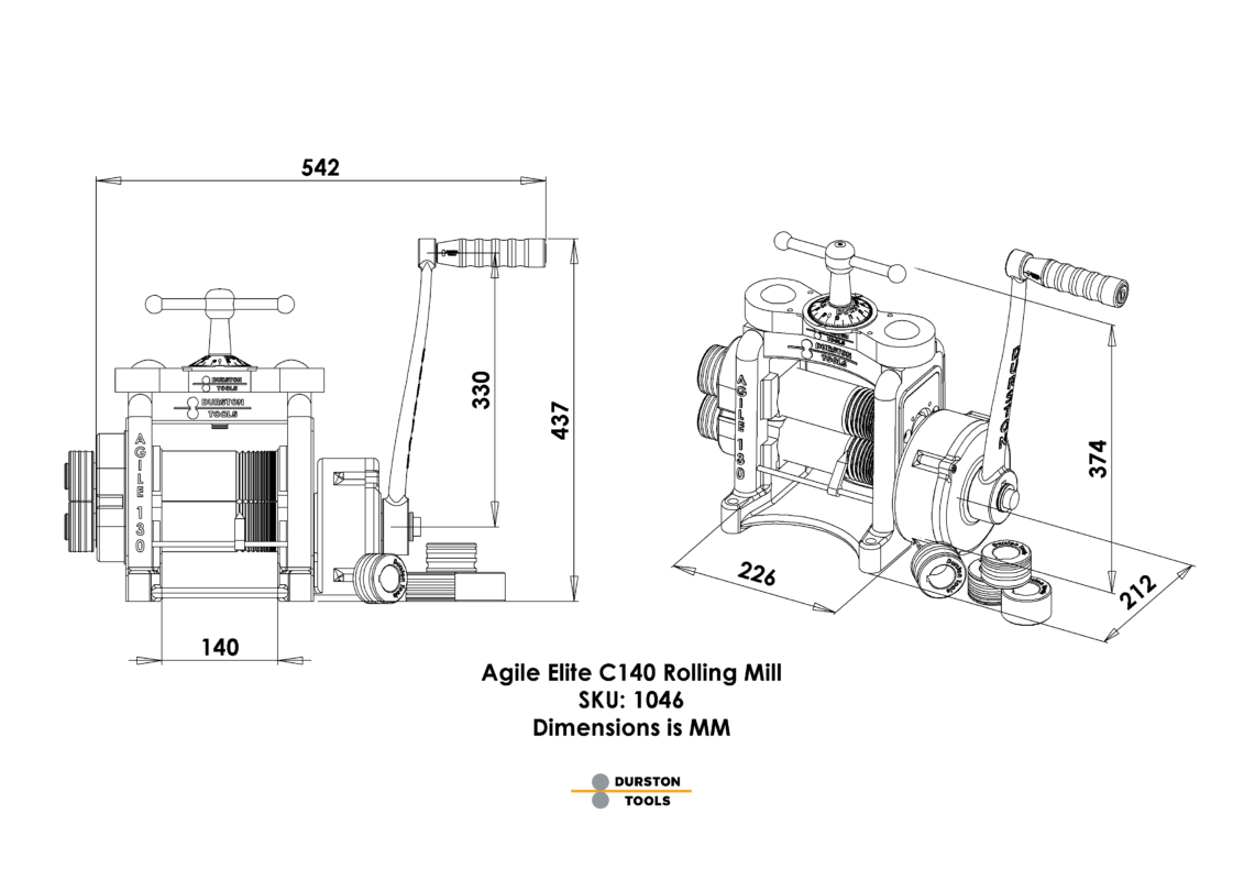 Durston Agile Elite C140