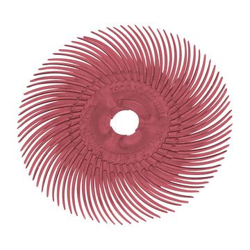 3M™ Radial Bristle Discs 3" (Pkg. of 40) - Red (220 grit)