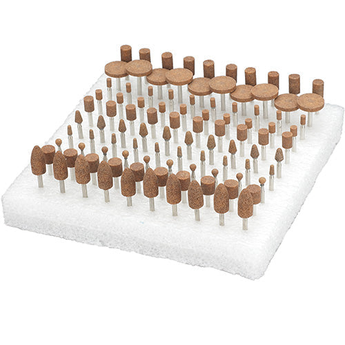 Gesswein® Red Mounted Points Set of 100 - 1/8" Shank