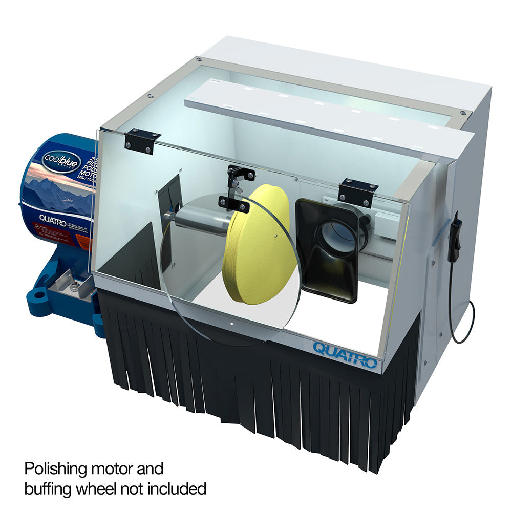 Quatro ClearView Hood with 8" Magnifier, Source Capture Nozzle & ASV
