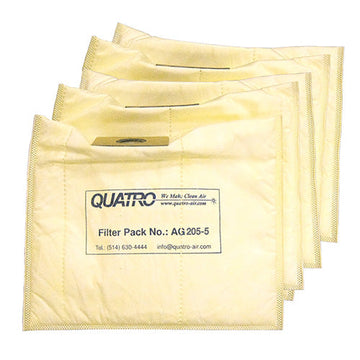 Repl. Filter bags for Quatro JetStream Tall - (Pkg of 5)