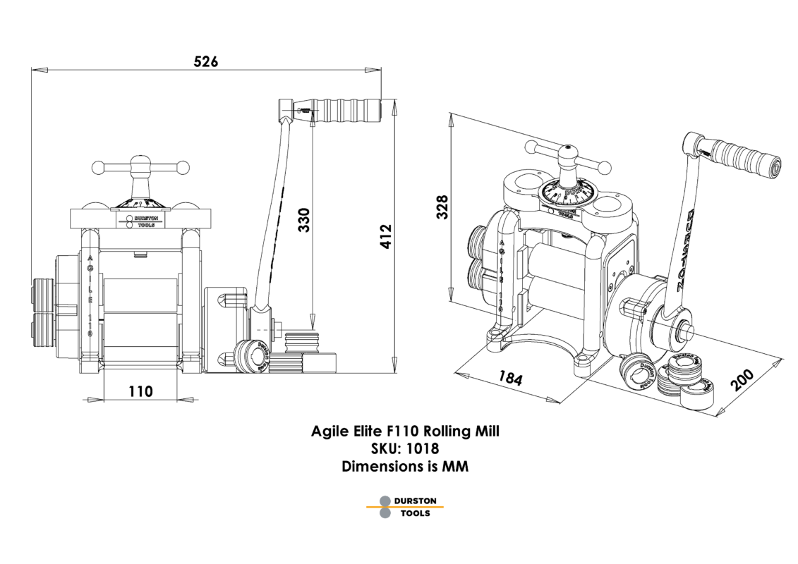 Agile Elite F110 Rolling Mill