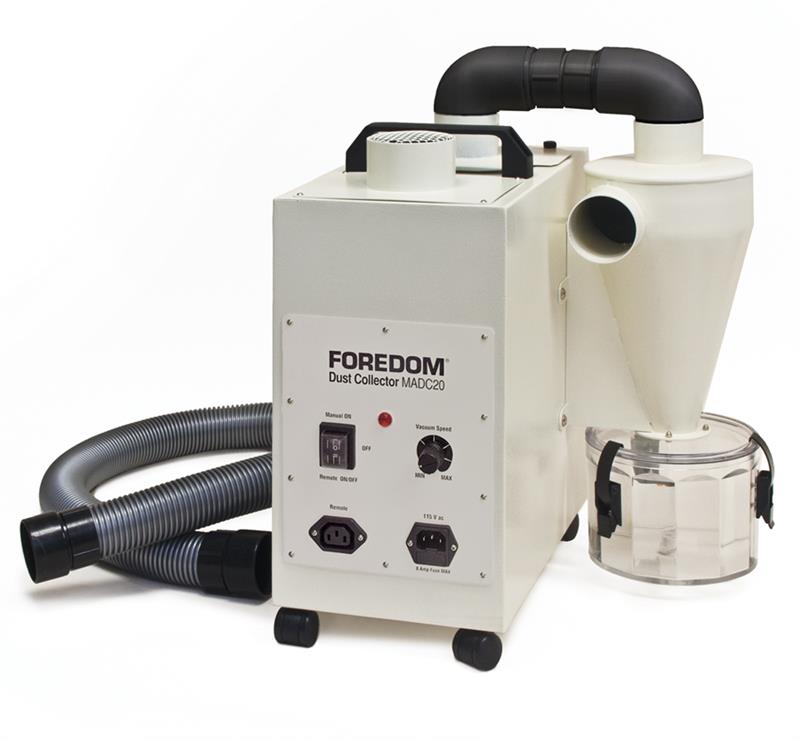 Dust Collector with Cyclone and Collection Chamber, 230 Volt-Int’l